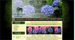 Desktop Screenshot of carrslawncare.com